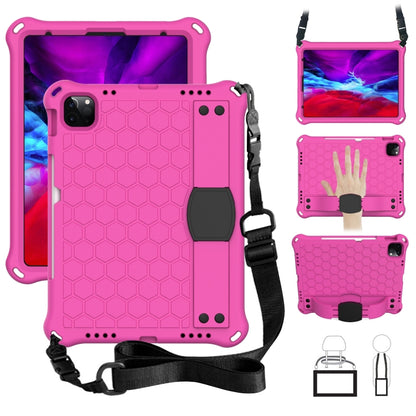 Honeycomb EVA Hybrid PC Tablet Case with Strap, For iPad Air 11 2026 / 2025 / 2024, For iPad Pro 11 2025 / 2024