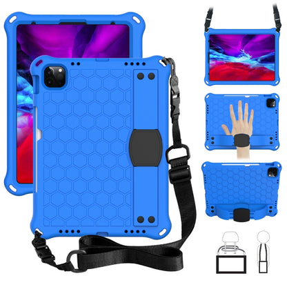 Honeycomb EVA Hybrid PC Tablet Case with Strap, For iPad Air 11 2026 / 2025 / 2024, For iPad Pro 11 2025 / 2024