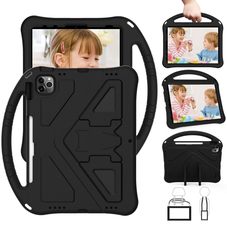 EVA Shockproof Tablet Case with Holder, For iPad Air 13 2026 / 2025 / 2024, For iPad Air 11 2026 / 2025 / 2024, For iPad Pro 13 2025 / 2024, For iPad Pro 11 2025 / 2024