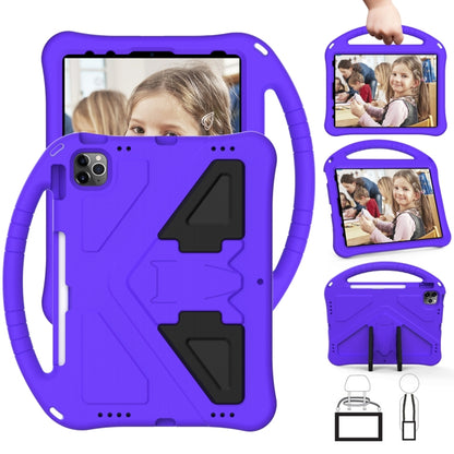 EVA Shockproof Tablet Case with Holder, For iPad Air 13 2026 / 2025 / 2024, For iPad Air 11 2026 / 2025 / 2024, For iPad Pro 13 2025 / 2024, For iPad Pro 11 2025 / 2024