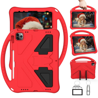 EVA Shockproof Tablet Case with Holder, For iPad Air 13 2026 / 2025 / 2024, For iPad Air 11 2026 / 2025 / 2024, For iPad Pro 13 2025 / 2024, For iPad Pro 11 2025 / 2024