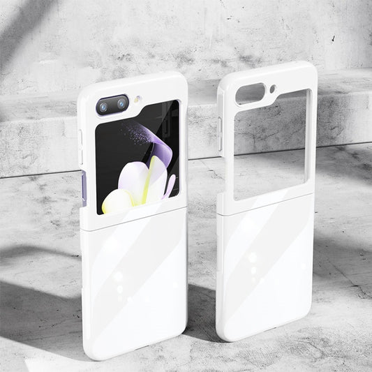 PC Porcelain Varnish UV Fold Phone Case, For Samsung Galaxy Z Flip6 / Flip7 FE