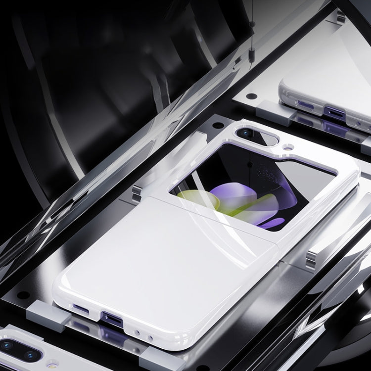 PC Porcelain Varnish UV Fold Phone Case, For Samsung Galaxy Z Flip6 / Flip7 FE