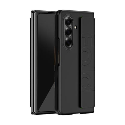 Skin Elastic Wrist Grip Back Cover Phone Case, For Galaxy Z Fold8 5G, For Galaxy Z Fold7 5G, For Galaxy Z Fold6 5G