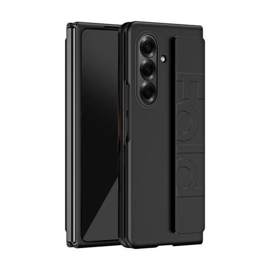 Skin Elastic Wrist Grip Back Cover Phone Case, For Galaxy Z Fold8 5G, For Galaxy Z Fold7 5G, For Galaxy Z Fold6 5G