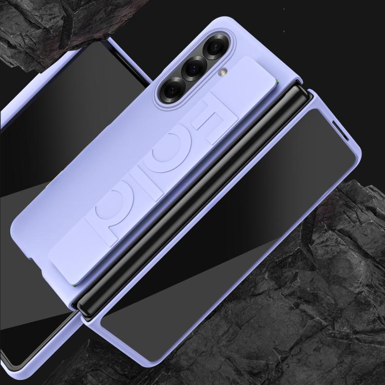 Skin Elastic Wrist Grip Back Cover Phone Case, For Galaxy Z Fold8 5G, For Galaxy Z Fold7 5G, For Galaxy Z Fold6 5G