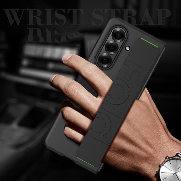 Skin Elastic Wrist Grip Back Cover Phone Case, For Galaxy Z Fold8 5G, For Galaxy Z Fold7 5G, For Galaxy Z Fold6 5G