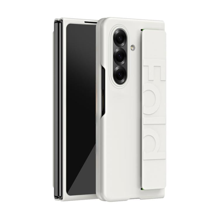 Skin Elastic Wrist Grip Back Cover Phone Case, For Galaxy Z Fold8 5G, For Galaxy Z Fold7 5G, For Galaxy Z Fold6 5G