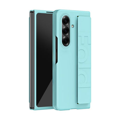 Skin Elastic Wrist Grip Back Cover Phone Case, For Galaxy Z Fold8 5G, For Galaxy Z Fold7 5G, For Galaxy Z Fold6 5G