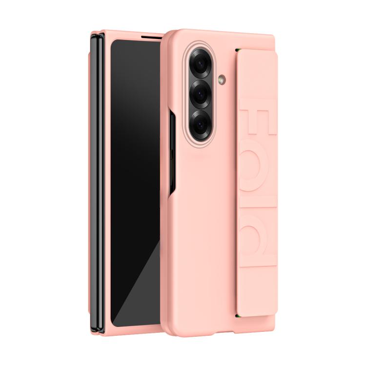 Skin Elastic Wrist Grip Back Cover Phone Case, For Galaxy Z Fold8 5G, For Galaxy Z Fold7 5G, For Galaxy Z Fold6 5G