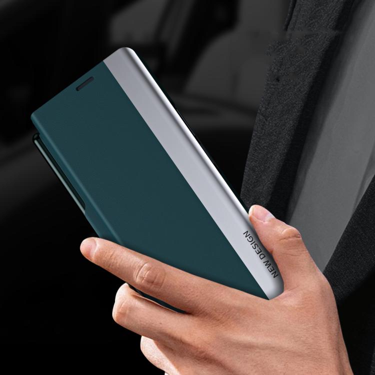 Side Electroplated Adsorption Leather Phone Case with Pen Slot, For Galaxy Z Fold8 5G, For Galaxy Z TriFold, For Galaxy Z Fold7 5G, For Galaxy Z Fold6 5G