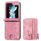 Skin-feel PU Zipper Wallet Phone Case