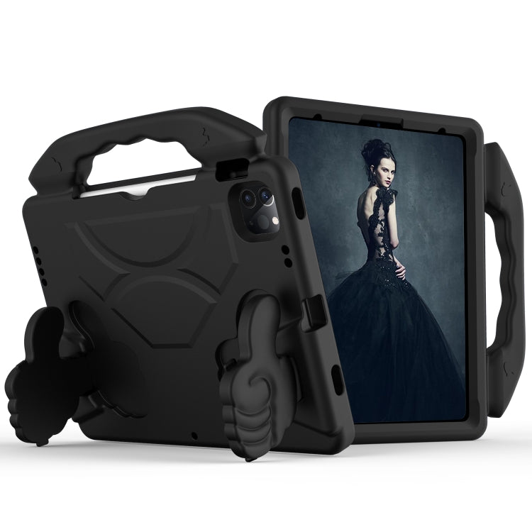 Children EVA Shockproof Tablet Case with Thumb Bracket, For iPad Air 13 2026 / 2025 / 2024, For iPad Air 11 2026 / 2025 / 2024, For iPad Pro 13 2025 / 2024, For iPad Pro 11 2025 / 2024