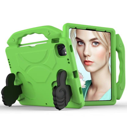 Children EVA Shockproof Tablet Case with Thumb Bracket, For iPad Air 13 2026 / 2025 / 2024, For iPad Air 11 2026 / 2025 / 2024, For iPad Pro 13 2025 / 2024, For iPad Pro 11 2025 / 2024