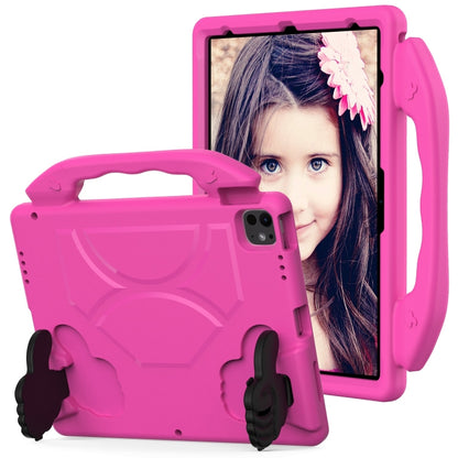 Children EVA Shockproof Tablet Case with Thumb Bracket, For iPad Air 13 2026 / 2025 / 2024, For iPad Air 11 2026 / 2025 / 2024, For iPad Pro 13 2025 / 2024, For iPad Pro 11 2025 / 2024