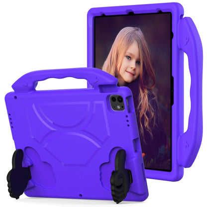 Children EVA Shockproof Tablet Case with Thumb Bracket, For iPad Air 13 2026 / 2025 / 2024, For iPad Air 11 2026 / 2025 / 2024, For iPad Pro 13 2025 / 2024, For iPad Pro 11 2025 / 2024