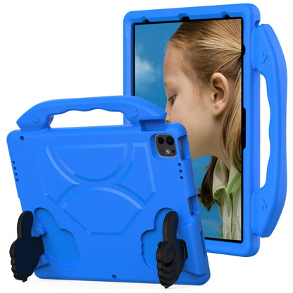 Children EVA Shockproof Tablet Case with Thumb Bracket, For iPad Air 13 2026 / 2025 / 2024, For iPad Air 11 2026 / 2025 / 2024, For iPad Pro 13 2025 / 2024, For iPad Pro 11 2025 / 2024