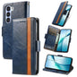 CaseNeo Splicing Dual Magnetic Buckle Leather Phone Case, For ZTE Blade A35e 4G, For ZTE Nubia S 5G, For ZTE Blade A75 4G, For ZTE Blade A34