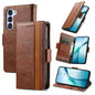 CaseNeo Splicing Dual Magnetic Buckle Leather Phone Case, For ZTE Blade A35e 4G, For ZTE Nubia S 5G, For ZTE Blade A75 4G, For ZTE Blade A34