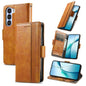 CaseNeo Splicing Dual Magnetic Buckle Leather Phone Case, For ZTE Blade A35e 4G, For ZTE Nubia S 5G, For ZTE Blade A75 4G, For ZTE Blade A34