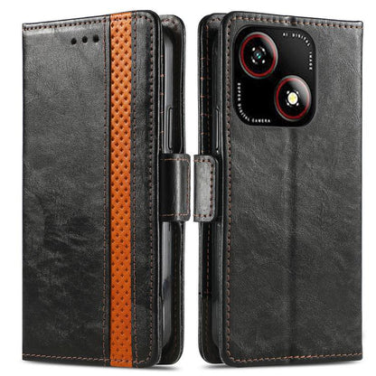 CaseNeo Splicing Dual Magnetic Buckle Leather Phone Case, For ZTE Blade A35e 4G, For ZTE Nubia S 5G, For ZTE Blade A75 4G, For ZTE Blade A34