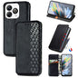 Cubic Grid Pressed Magnetic Leather Phone Case, For ZTE Blade A35e 4G, For ZTE Nubia S 5G, For ZTE Blade A75 4G, For ZTE Blade A34