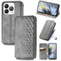 Cubic Grid Pressed Magnetic Leather Phone Case, For ZTE Blade A35e 4G, For ZTE Nubia S 5G, For ZTE Blade A75 4G, For ZTE Blade A34