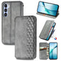 Cubic Grid Pressed Magnetic Leather Phone Case, For ZTE Blade A35e 4G, For ZTE Nubia S 5G, For ZTE Blade A75 4G, For ZTE Blade A34