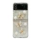 Three-dimensional Butterfly Glitter TPU  Phone Case, For Samsung Galaxy Z Flip6 / Flip7 FE, For Samsung Galaxy Z Flip5, For Samsung Galaxy Z Flip4, For Samsung Galaxy Z Flip3