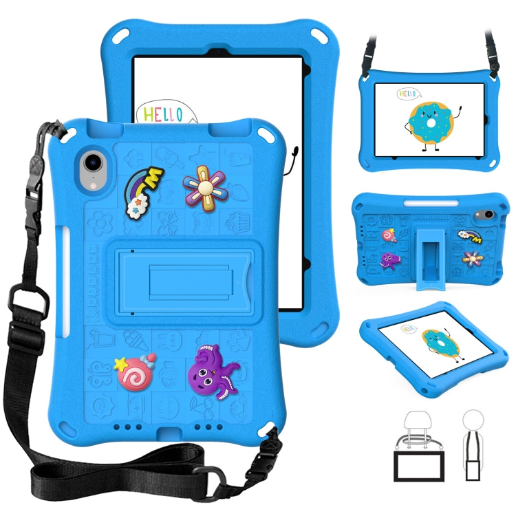 Hi Baby EVA Full Body Tablet Case with Strap, For iPad Air 11 2026 / 2025 / 2024, For iPad Pro 11 2025 / 2024, For iPad mini 6 / mini 2024, For iPad 10.2 2019 / 2020 / 2021