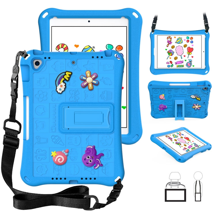 Hi Baby EVA Full Body Tablet Case with Strap, For iPad Air 11 2026 / 2025 / 2024, For iPad Pro 11 2025 / 2024, For iPad mini 6 / mini 2024, For iPad 10.2 2019 / 2020 / 2021
