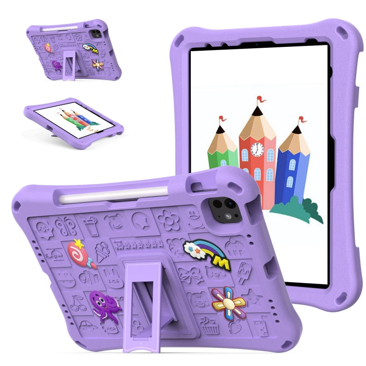 Hi Baby EVA Full Body Tablet Case with Strap, For iPad Air 11 2026 / 2025 / 2024, For iPad Pro 11 2025 / 2024, For iPad mini 6 / mini 2024, For iPad 10.2 2019 / 2020 / 2021