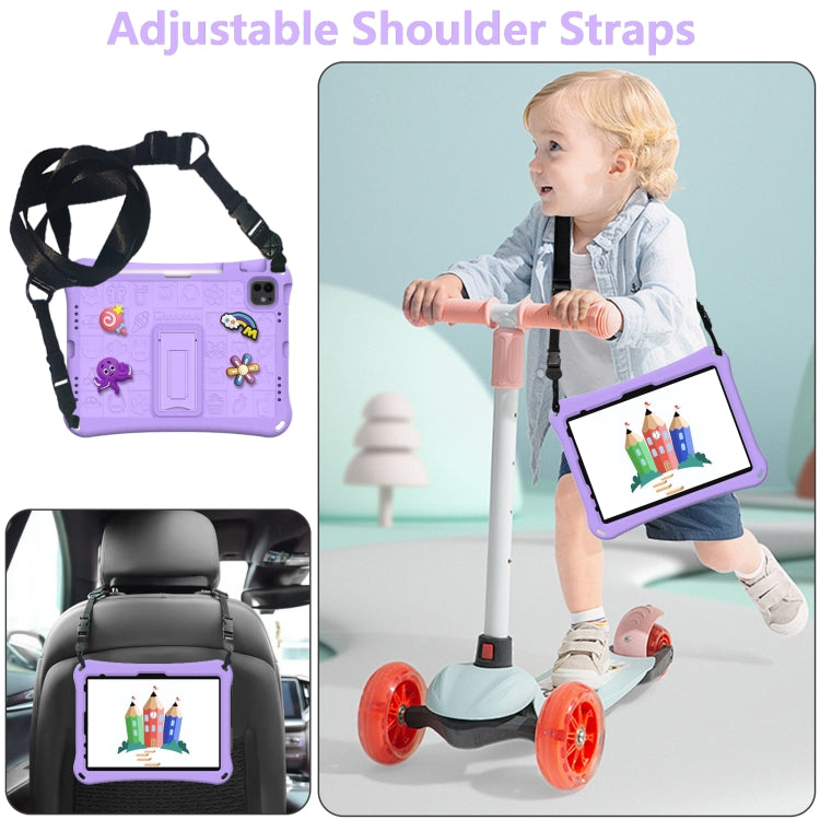 Hi Baby EVA Full Body Tablet Case with Strap, For iPad Air 11 2026 / 2025 / 2024, For iPad Pro 11 2025 / 2024, For iPad mini 6 / mini 2024, For iPad 10.2 2019 / 2020 / 2021
