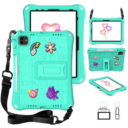 Hi Baby EVA Full Body Tablet Case with Strap, For iPad Air 11 2026 / 2025 / 2024, For iPad Pro 11 2025 / 2024, For iPad mini 6 / mini 2024, For iPad 10.2 2019 / 2020 / 2021