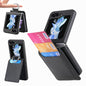 Litchi Texture Leather Ring Wallet Phone Case, For Samsung Galaxy Z Flip7 5G, For Samsung Galaxy Z Flip6 / Flip7 FE, For Samsung Galaxy Z Flip5