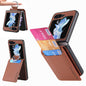 Litchi Texture Leather Ring Wallet Phone Case, For Samsung Galaxy Z Flip7 5G, For Samsung Galaxy Z Flip6 / Flip7 FE, For Samsung Galaxy Z Flip5