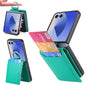 Litchi Texture Leather Ring Wallet Phone Case, For Galaxy Z Flip8 5G, For Galaxy Z Flip7 5G, For Galaxy Z Flip6