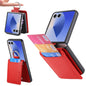 Litchi Texture Leather Ring Wallet Phone Case, For Galaxy Z Flip8 5G, For Galaxy Z Flip7 5G, For Galaxy Z Flip6