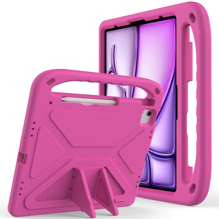 Handle EVA Shockproof Tablet Case with Holder, For iPad Air 13 2026 / 2025 / 2024, For iPad Air 11 2026 / 2025 / Pro 11 2025, For iPad Pro 13 2025 / 2024