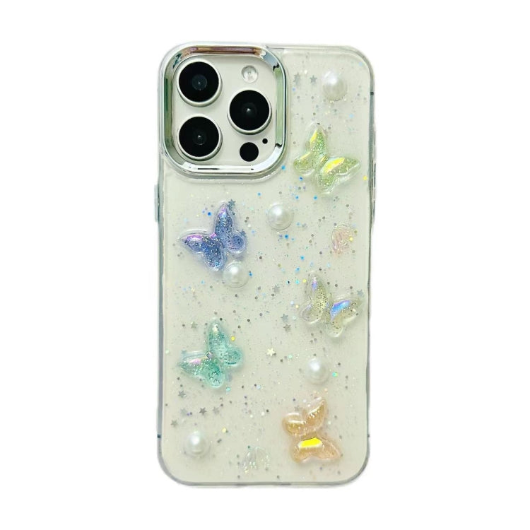 3D Colorful Crystal Butterfly TPU Phone Case, For iPhone 16 Pro Max, For iPhone 16 Pro, For iPhone 16 Plus, For iPhone 16, For iPhone 15 Pro Max, For iPhone 15 Pro, For iPhone 15 Plus, For iPhone 15, For iPhone 14 Plus, For iPhone 14, For iPhone 14 Pro...