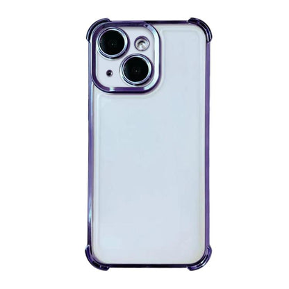 Electrpolated Space Four-corner Shockproof TPU Phone Case