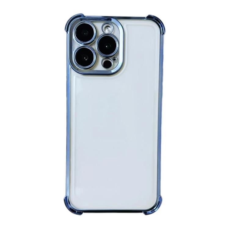 Electrpolated Space Four-corner Shockproof TPU Phone Case, For iPhone Air, For iPhone 16 Pro Max, For iPhone 16 Pro, For  iPhone 16 Plus
