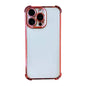 Electrpolated Space Four-corner Shockproof TPU Phone Case, For iPhone Air, For iPhone 16 Pro Max, For iPhone 16 Pro, For  iPhone 16 Plus