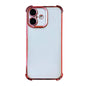 Electrpolated Space Four-corner Shockproof TPU Phone Case, For iPhone Air, For iPhone 16 Pro Max, For iPhone 16 Pro, For  iPhone 16 Plus