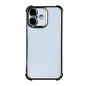 Electrpolated Space Four-corner Shockproof TPU Phone Case, For iPhone Air, For iPhone 16 Pro Max, For iPhone 16 Pro, For  iPhone 16 Plus
