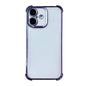 Electrpolated Space Four-corner Shockproof TPU Phone Case, For iPhone Air, For iPhone 16 Pro Max, For iPhone 16 Pro, For  iPhone 16 Plus