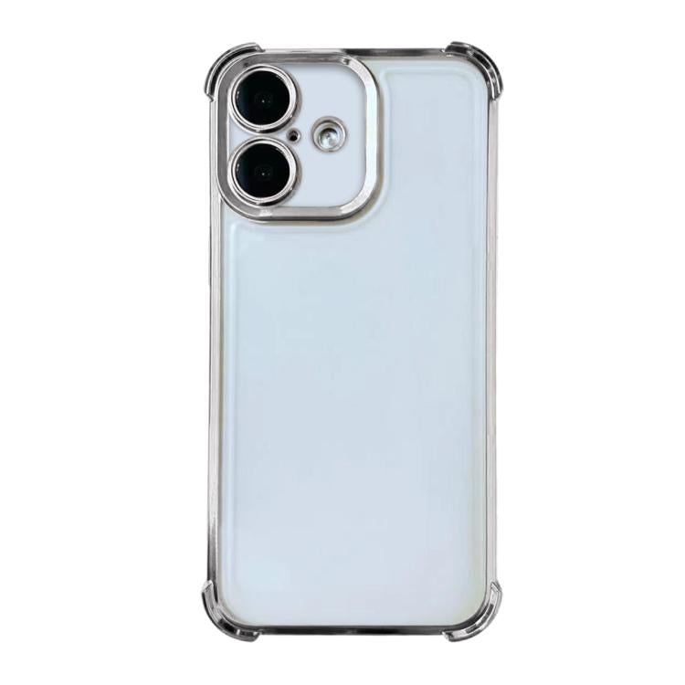Electrpolated Space Four-corner Shockproof TPU Phone Case, For iPhone Air, For iPhone 16 Pro Max, For iPhone 16 Pro, For  iPhone 16 Plus