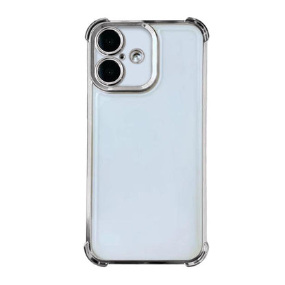 Electrpolated Space Four-corner Shockproof TPU Phone Case, For iPhone Air, For iPhone 16 Pro Max, For iPhone 16 Pro, For  iPhone 16 Plus