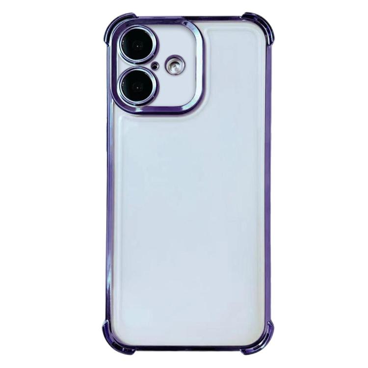 Electrpolated Space Four-corner Shockproof TPU Phone Case