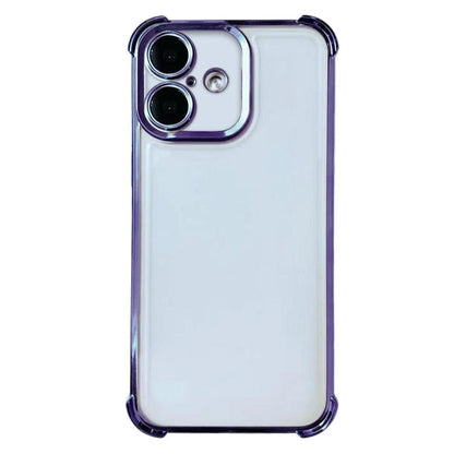 Electrpolated Space Four-corner Shockproof TPU Phone Case